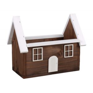 Drevená búdka pre vtáčiky TD122.BR – hnedá
