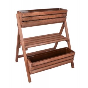 Stojan na kvety – hnedý – TD114-W.BR